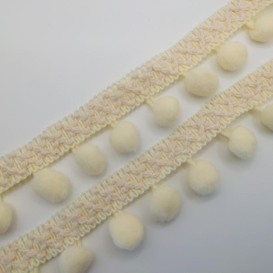 1.2cm球 刺繍ポンポンブレード 3m : ハイランド - 通販 - Yahoo