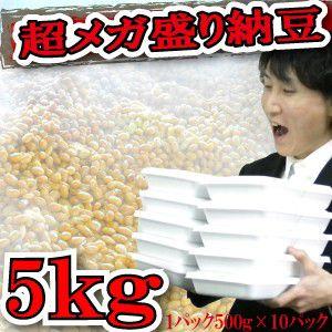 業務用納豆10パック 5kg(500g×10個）