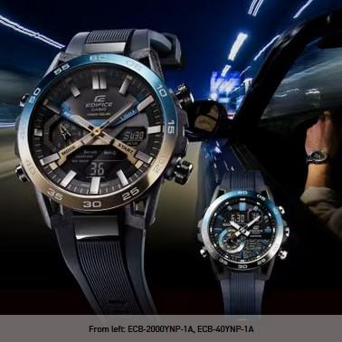 未使用EDIFICE モバイルリンク機能付き タフソーラーECB-2000YNP スマートフォンリンクモデル（EDIFICE） CASIO EDIFICE ECB-2000YNP