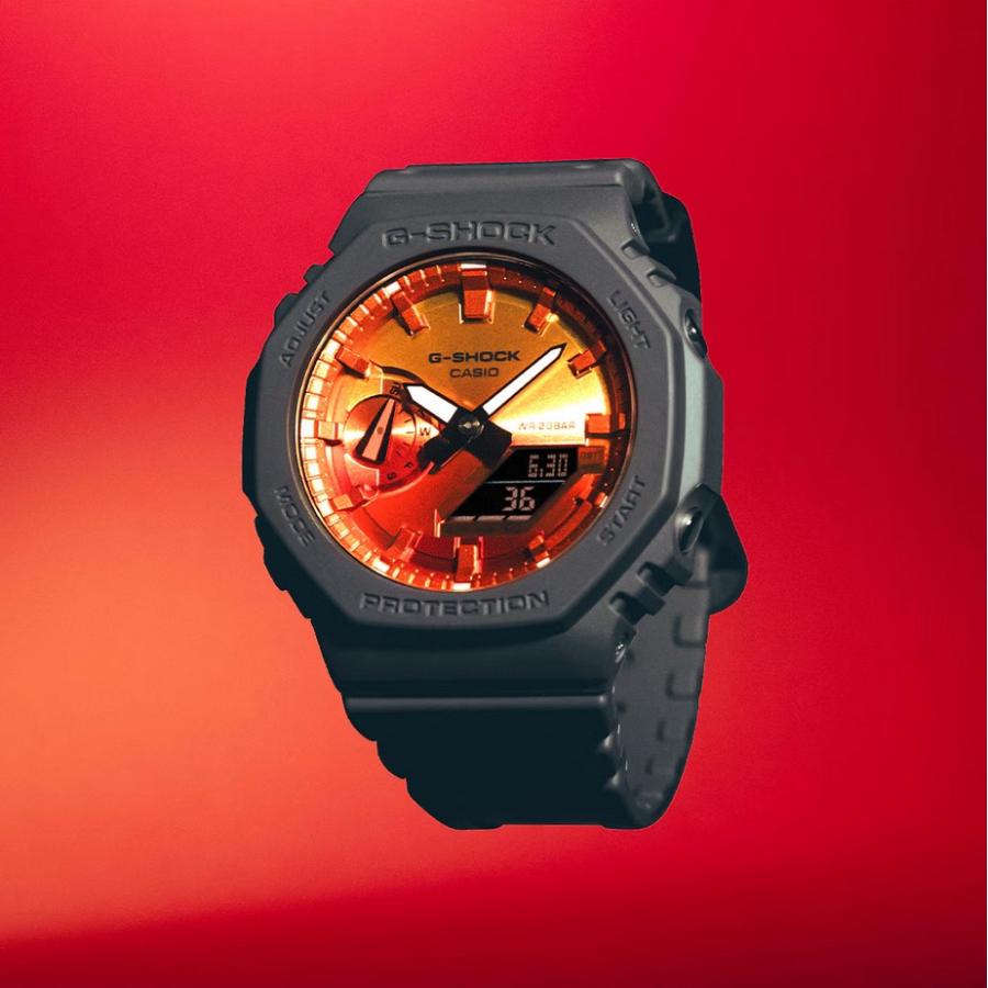 G-SHOCK CASIO G-SHOCK GA-2100FL-8AJF（Flame inside series