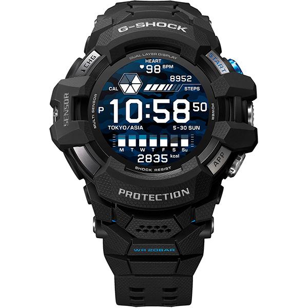 G-SQUAD CASIO G-SHOCK GSW-H1000-1JR （G-SQUAD PRO Wear OS by