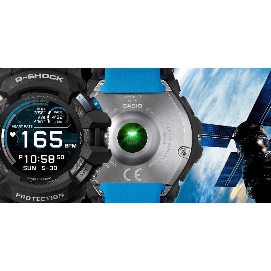 G-SQUAD CASIO G-SHOCK GSW-H1000-1JR （G-SQUAD PRO Wear OS by