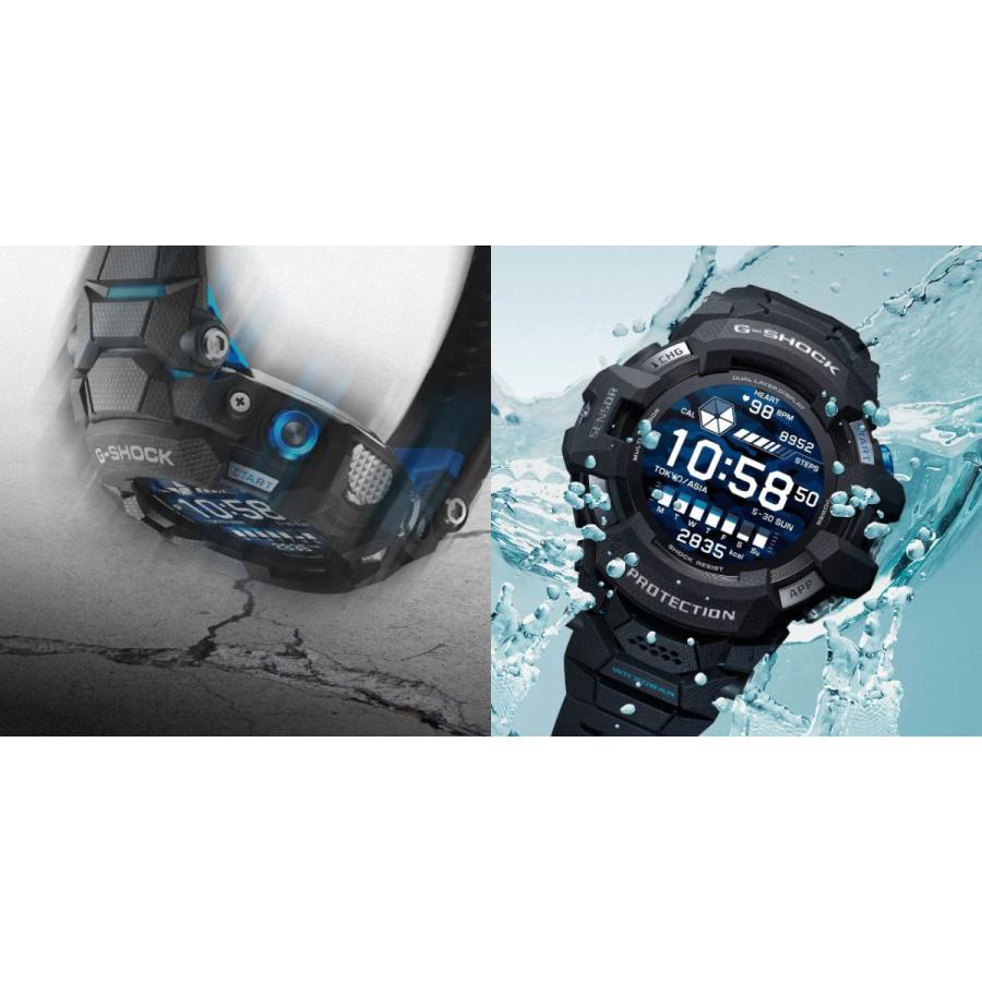 G-SQUAD CASIO G-SHOCK GSW-H1000-1JR （G-SQUAD PRO Wear OS by