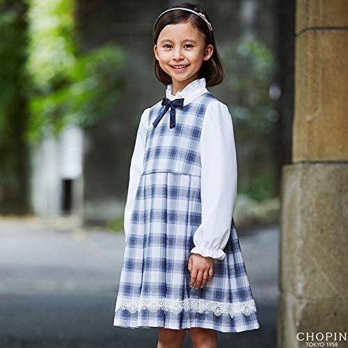 全日本送料無料 Chopin ショパン 入学式 女の子 スーツ 子供服 ニュアンスブルージャンパースカート3点セットスーツ 115 ネイビー 115 超 人気の Aleefsurgical Com