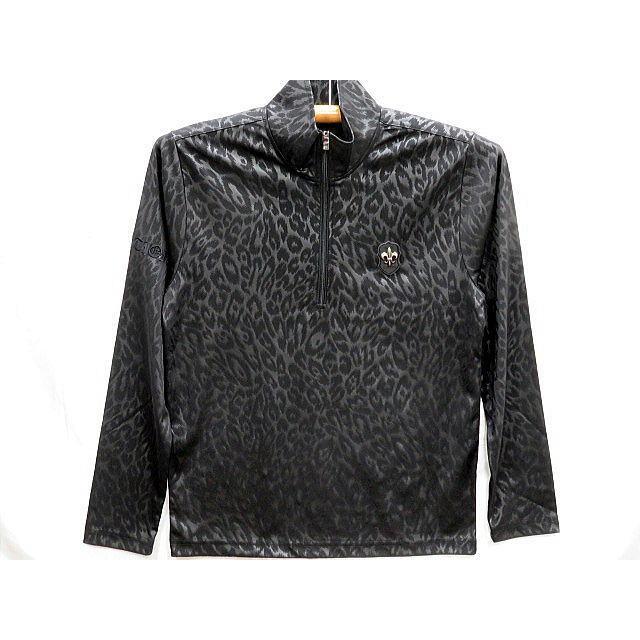 BE AMBITION   百合ワッペン＆ロゴ刺繍  長袖　ジップアップTシャツ 　ビーアンビション Be Ambition 長袖 ジップアップTシャツ 百合ワッペン＆ロゴ刺繍 ビー