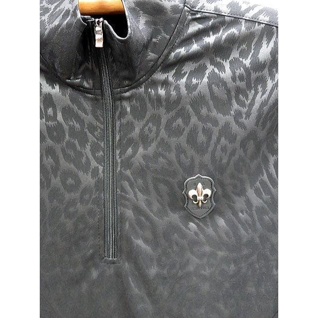 Be Ambition 長袖 ジップアップTシャツ 百合ワッペン＆ロゴ刺繍 ビー