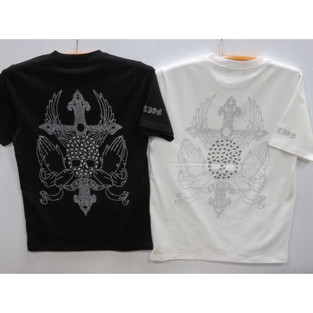 大きいサイズ　Be Ambition  半袖Tシャツ  スカル＆クロスストーン　ビーアンビション Be Ambition 半袖Tシャツ スカル＆クロスストーン ビーアンビション