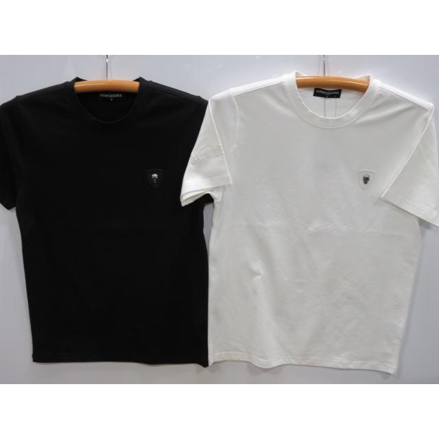 Be Ambition 半袖Tシャツ スカルエンボス ロゴ刺繍 ビーアンビション