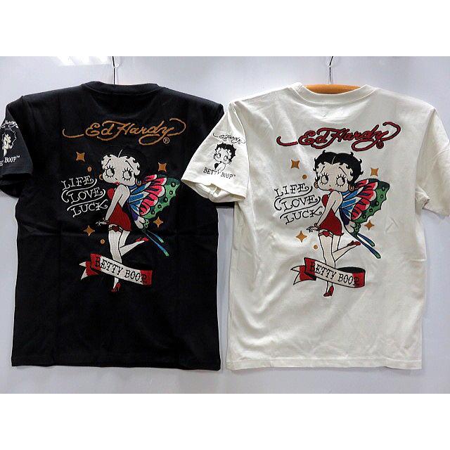 Ed Hardy BETTY BOOP X Hardy 半袖Tシャツ エド・ハーディー