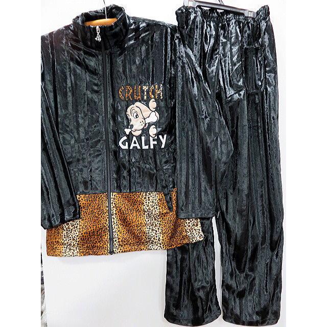 GALFY 豹柄セットアップ　３Ｌサイズ　ブラック Amazon | 【GALFY/ガルフィー キラキラ素材 セットアップ ヒョウ
