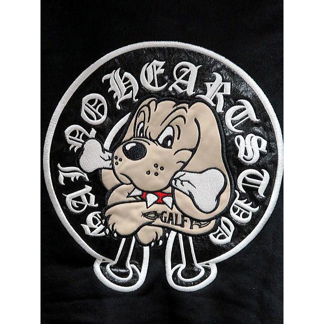 GALFY CRUCH BRAND ブラック パーカーL GALFY CRUTCH BRAND ブラックパーカー