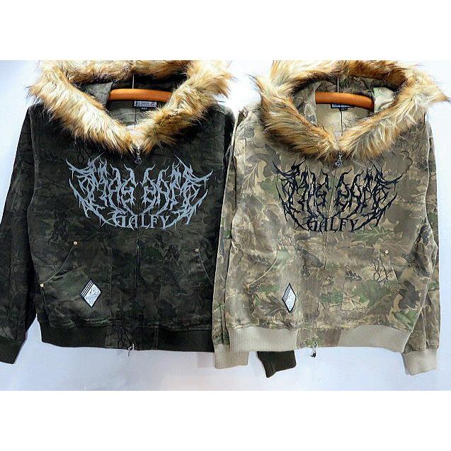 CRUTCH GALFY ガルフィ 森林パーカー 【代引不可商品