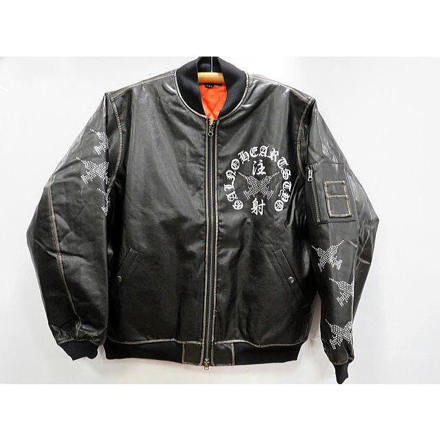 GALFY(ガルフィー)YABAIフライトジャケットBLACK GALFY (ガルフィー) YABAIフライトジャケット BLACK / ロック