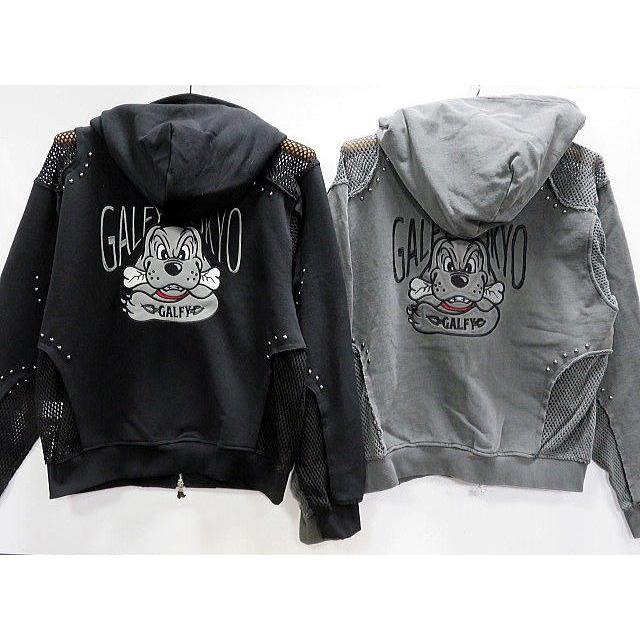 CRUTCH GALFY ガルフィ メッシュ切替パーカー 【代引不可商品