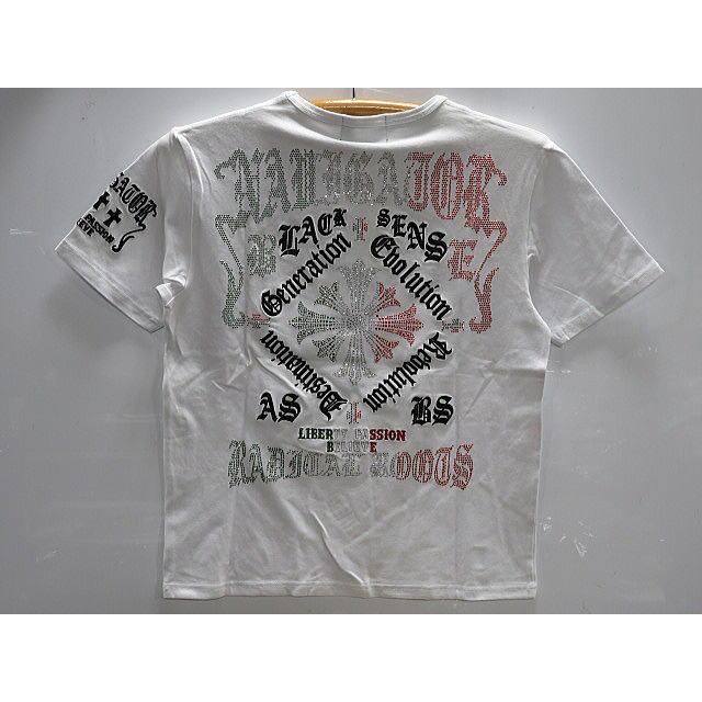 クール・ドライブ・ストライカー CROSS -クロス- ラインストーン半袖T