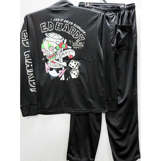 エドハーディ　上下セット Ed Hardy（エド・ハーディー） 大きいサイズ Ed Hardyセットアップ
