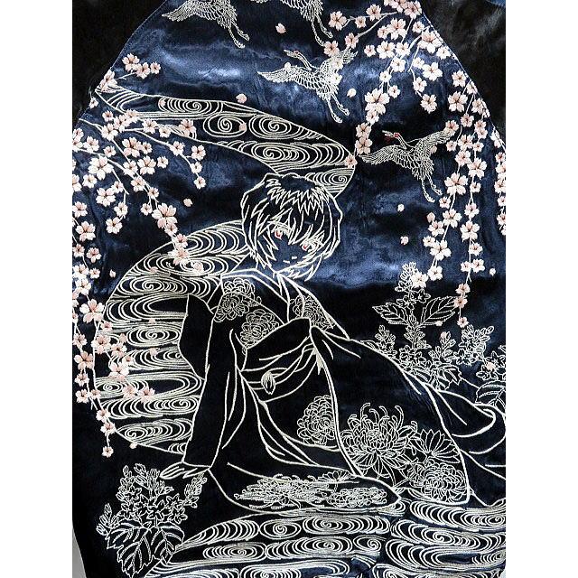 エヴァンゲリオン X錦コラボ 初号機VS飛龍 綾波桜刺繍