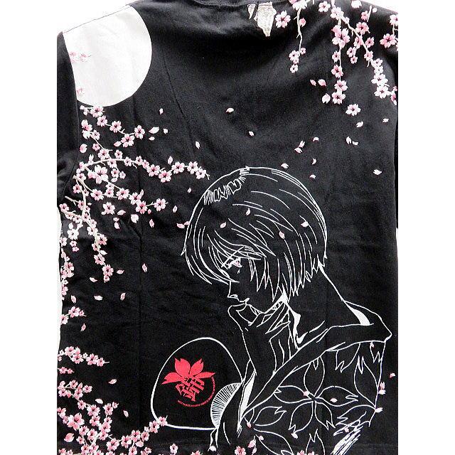 エヴァンゲリオンX錦コラボ 綾波夜桜 半袖Tシャツ EVANGELION