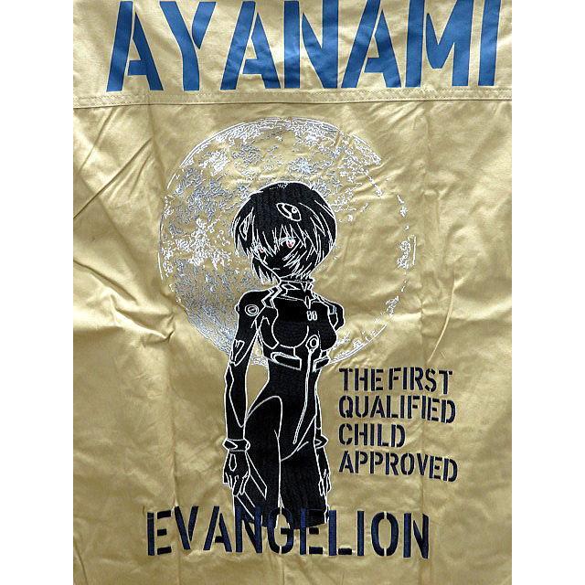 EVANGELION X LOW BLOW KNUCKLE 綾波ミリタリーシャツ