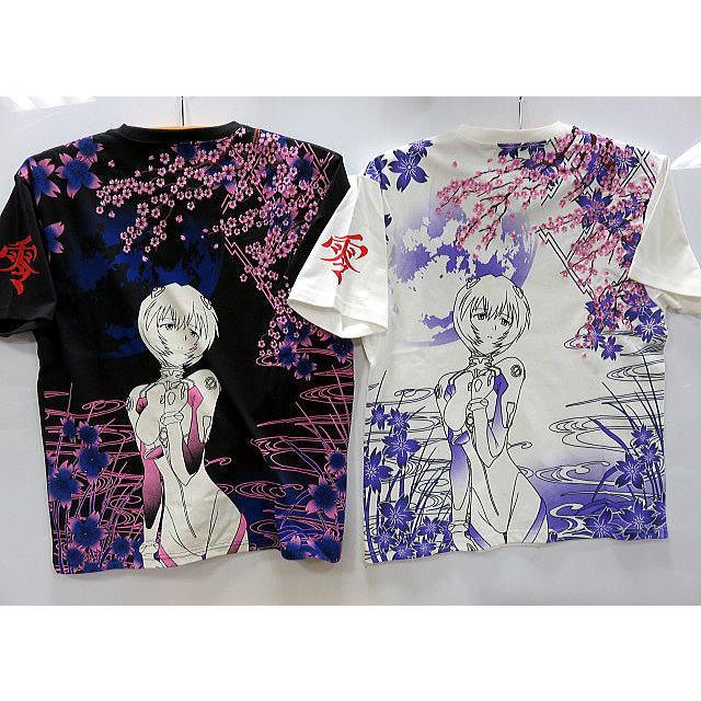 エヴァンゲリヲンＸ錦コラボ 半袖Ｔシャツ　綾波レイ　満桜華　EVA×NISHIKI エヴァンゲリヲンX錦コラボ 半袖Tシャツ 綾波レイ 満桜華 EVA