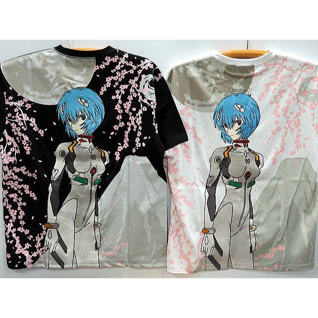 エヴァンゲリヲンＸ錦コラボ 半袖Ｔシャツ　綾波 富士桜　　EVANGELION×NISHIKI エヴァンゲリヲンX錦コラボ 半袖Tシャツ 綾波 富士桜 EVANGELION