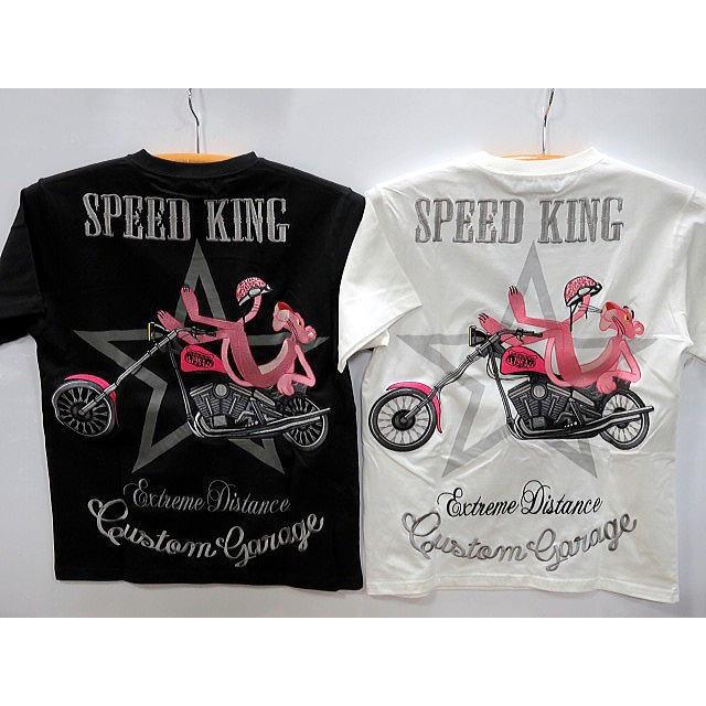 Flag Staff X Pink Panther コラボ アメカジ 半袖tシャツ Speed King ピンクパンサー フラッグスタッフ Fs 4022 Takafuku1915 通販 Yahoo ショッピング