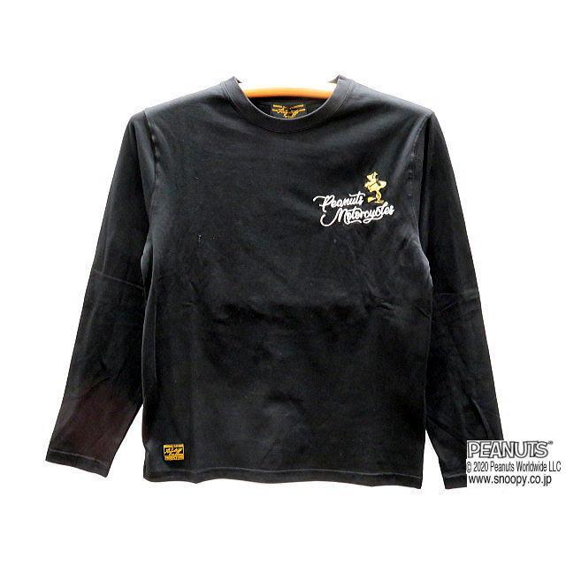 フラッグスタッフXスヌーピー アメカジ 長袖Tシャツ SNOOPY X 4CARD