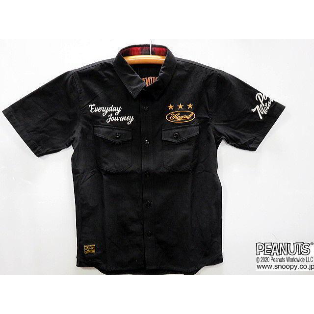 Flag Staff XPEANUTS アメカジ 半袖シャツ SNOOPY フラッグスタッフ