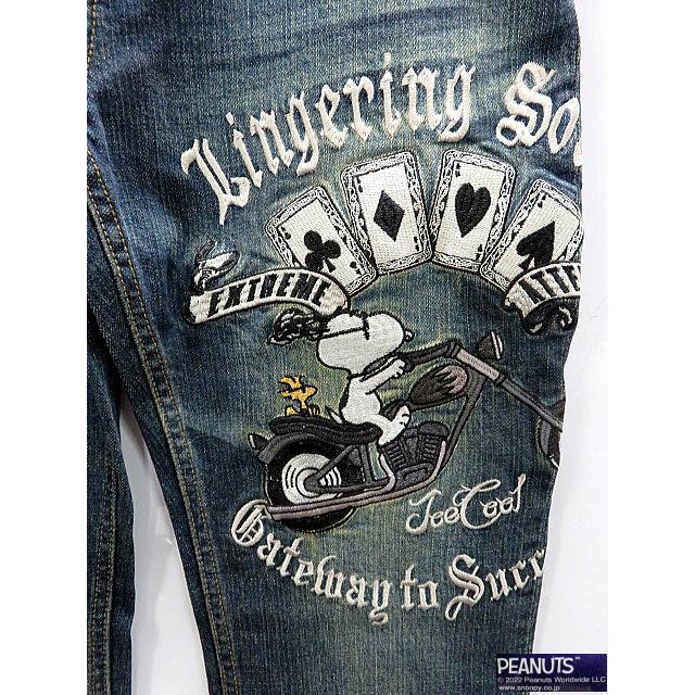 Flag Staff × SNOOPY デニムパンツ フラッグスタッフ スヌーピー