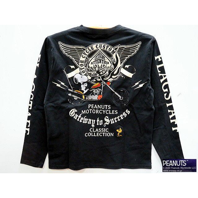 PEANUTS × Flag Staff 　SNOOPYウイング 長袖Tシャツ　スヌーピー フラッグスタッフ PEANUTS × Flag Staff SNOOPYウイング 長袖Tシャツ スヌーピー