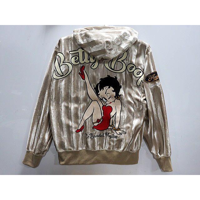 Flag Staff　X　BETTY BOOP　ベルボア　ブルゾン　フラッグスタッフ×ベティ Flag Staff X BETTY BOOP ブルゾン フラッグスタッフ×ベティ