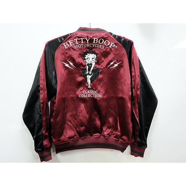 BETTY BOOP X Flag Staff ベティ リバーシブルスカジャン