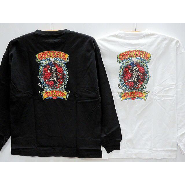GRATEFUL DEAD ローズスカル ロンT 長袖Tシャツ : takafuku1915 - 通販 
