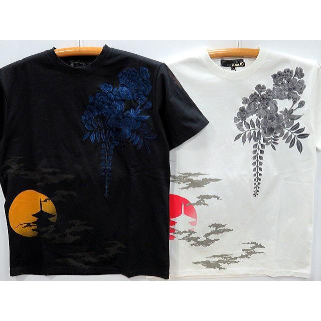 絡繰魂・粋 和柄 半袖Tシャツ 狼の遠吠え カラクリ魂 : takafuku1915