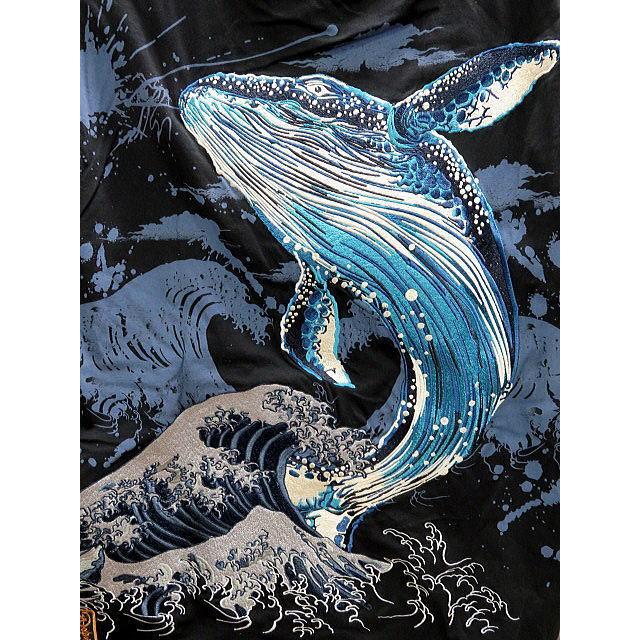 絡繰魂 粋 座頭鯨激浪 半袖Tシャツ カラクリ魂 : takafuku1915 - 通販