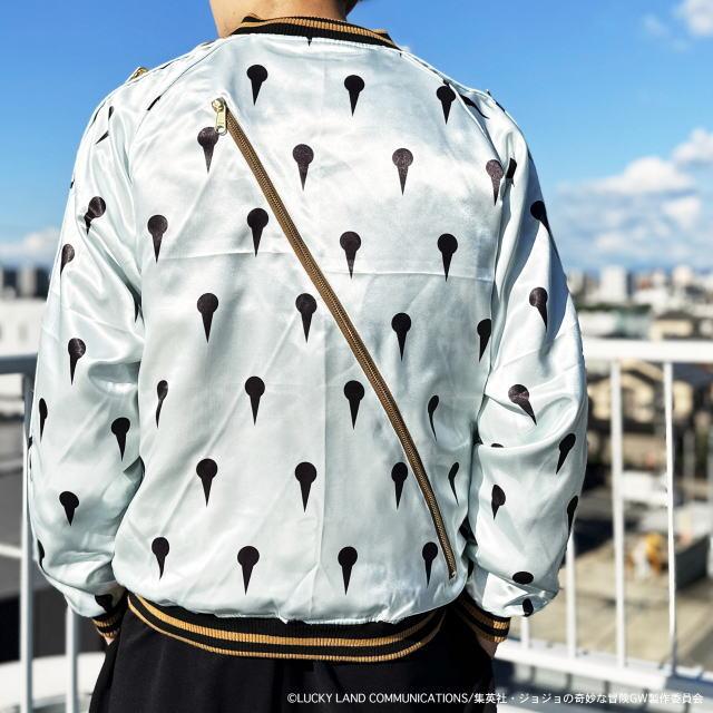 【未使用】絡繰魂×ジョジョの奇妙な冒険 ブローノブチャラティ スカジャン M 予約・送料無料】絡繰魂×ジョジョの奇妙な冒険 ブローノ