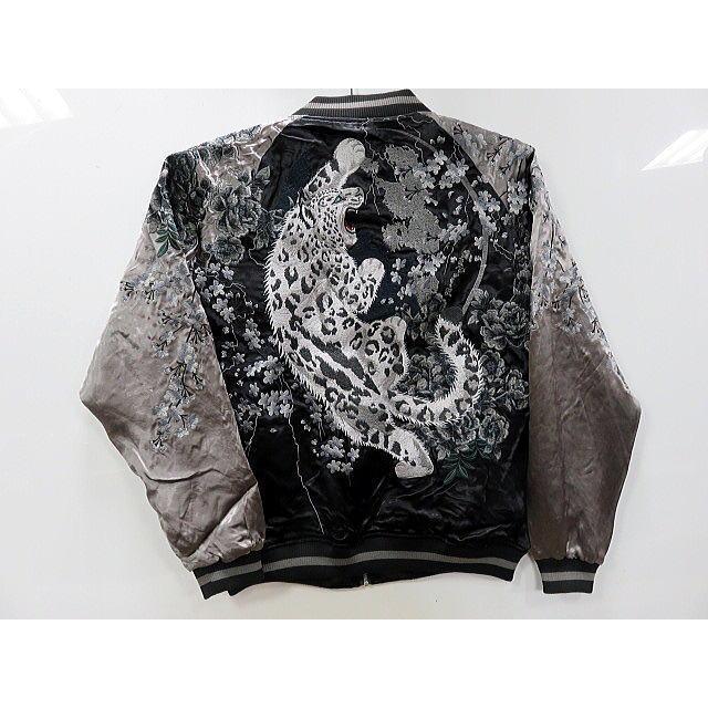 【極美品/希少】カラクリダマシイ スカジャン リバーシブル 総柄 刺繍 龍虎 桜 極美品/希少】カラクリダマシイ スカジャン リバーシブル 総柄
