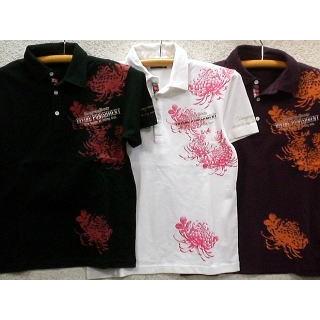 カラクリ魂 和柄 半袖ポロシャツ 抜刀娘 妃那・凛 KARAKURI