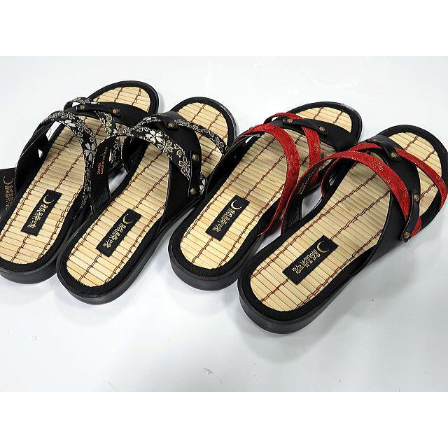 絡繰魂 和柄 金蘭 竹サンダル KARAKURI カラクリ魂