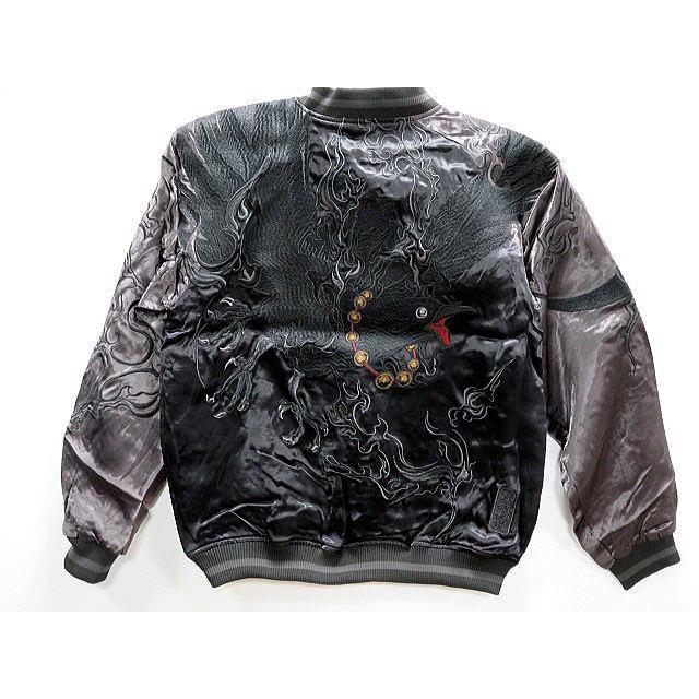 絡繰魂×中塚☆リバーシブルスカジャン☆不死鳥☆新品未使用☆限定コラボ☆Mサイズ☆ 粋 不死鳥百花リバーシブルスカジャン 絡繰魂 243129 和柄 和風