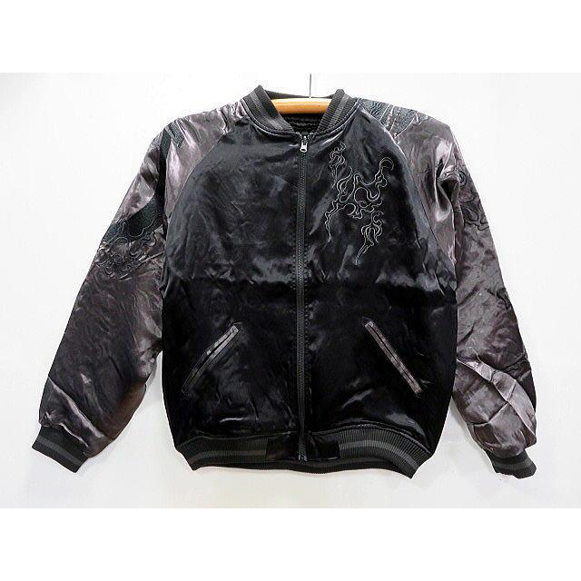 絡繰魂 漆 URUSHI 八咫烏 邂逅 リバーシブルスカジャン 和柄