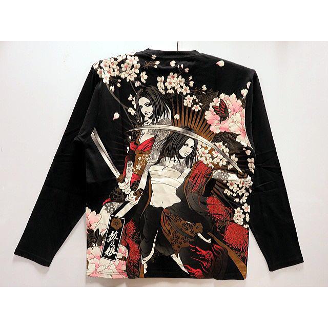 抜刀娘 長袖Tシャツ 抜刀ノ舞 絡繰魂 : takafuku1915 - 通販