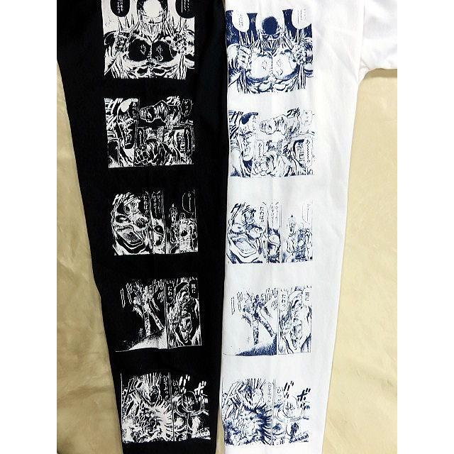 絡繰魂 粋 × 北斗の拳 世紀末雑魚死に様長袖Tシャツ 35th Anniversary