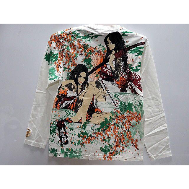 抜刀娘 凛&妃那 夜涼み長袖Tシャツ 絡繰魂 : takafuku1915 - 通販 