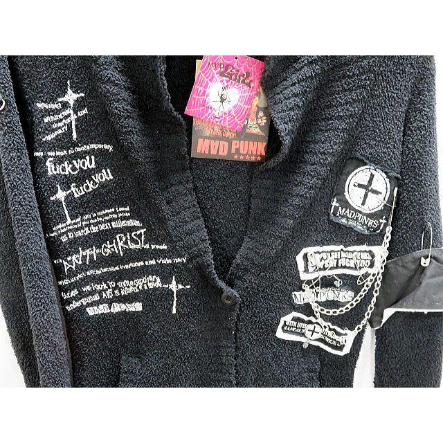 マッドガール　マッドパンクス　着物ジャケット　浴衣　黒　パンク系　 ドクロ MAD PUNKS / ドクロ柄浴衣 | 高価買取ならTokyo Alice