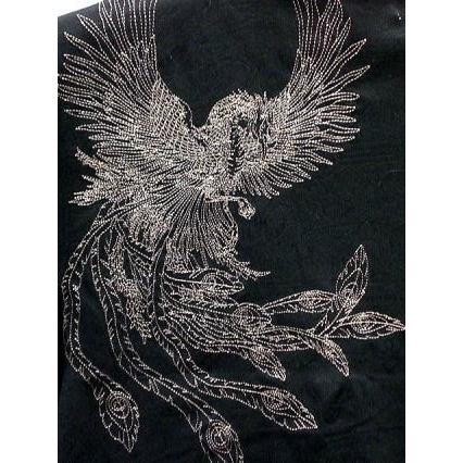 華鳥風月 和柄 半袖上下セット 鳳凰刺繍 : takafuku1915 - 通販