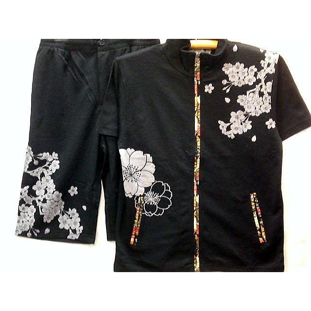 華鳥風月 和柄 半袖上下セット 鳳凰刺繍 : takafuku1915 - 通販