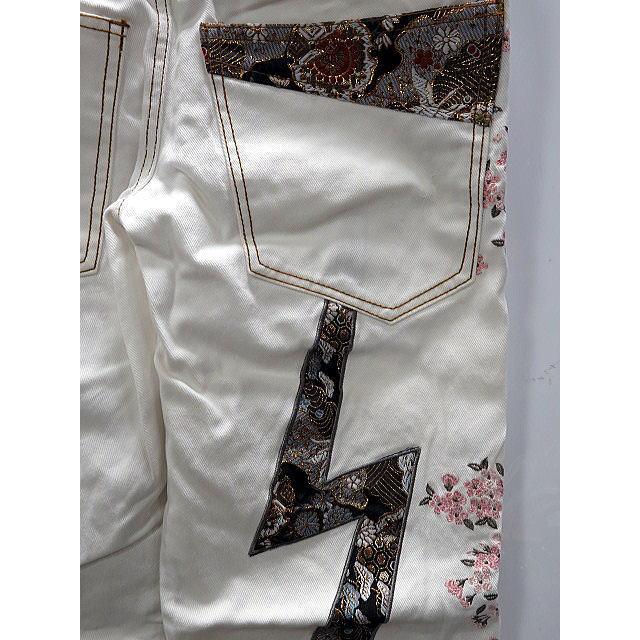 華鳥風月 カチョウフウゲツ 豪華刺繍 デニムパンツ 龍 虎 34 Amazon | (カチョウフウゲツ)華鳥風月 和柄龍鯉刺繍デニムパンツ