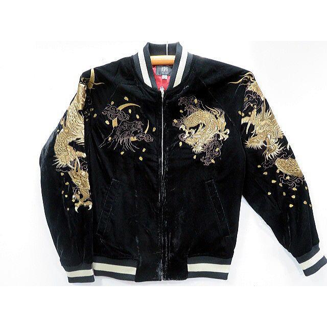 未使用近い BLACK BY VANQUISH 日本 限定 スカジャン 別珍 未使用近い BLACK BY VANQUISH 日本 限定 スカジャン 別珍 VANQUISH