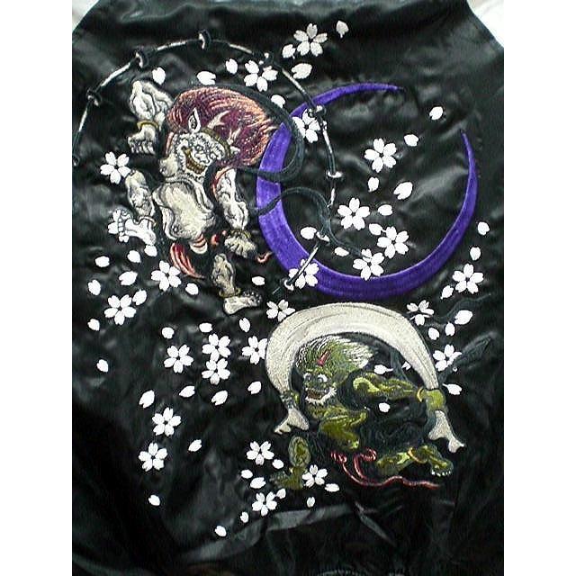 華鳥風月 朧 スカジャン 風神雷神刺繍 : takafuku1915 - 通販 - Yahoo